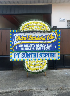 Papan Bunga Duka di Bluluk
